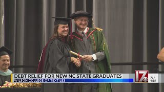 Debt relief surprise for new grads of NC State's textiles college
