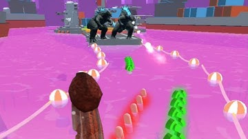 Kaiju Run - Gameplay Walkthrough Part 4 All Levels 7-8 (Android, iOS)