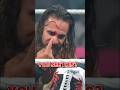 Nobody makes Seth Rollins bleed his own blood! 🩸