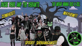 Dickie Devil and the Deviants - The Undead Wanna Rock n Roll (Official Music Video - Long Version)