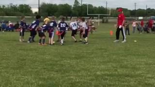 Jayden's first touchdown