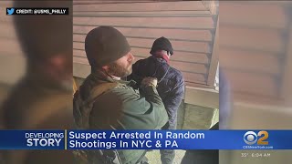 Suspect arrested in Bronx, Philadelphia shootings