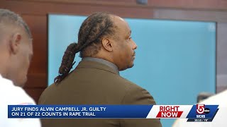 Jury reaches verdicts in rape trial of Alvin Campbell Jr., brother of Mass. AG