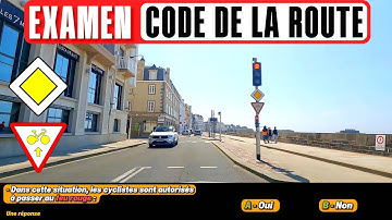TEST du CODE DE LA ROUTE 2025 # 14 - 40 Questions à l