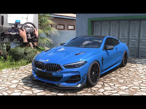 BMW M8 Competition - Forza Horizon 5 (Steering Wheel + Paddle Shifter) Gameplay