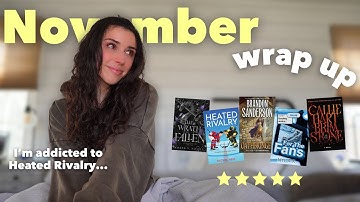 The 15 books I read in November 📖 | November reading wrap up ♥️