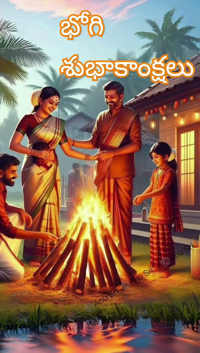 భోగి శుభాకాంక్షలు #bhogi #bhogi2025 #sankranthi #festival #villagelife #yt #shorts #short #reels