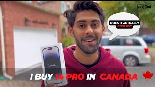 Buy Iphone 14 Pro International Students Price In Canada Iphone 14 Pro Unboxing Cost 0