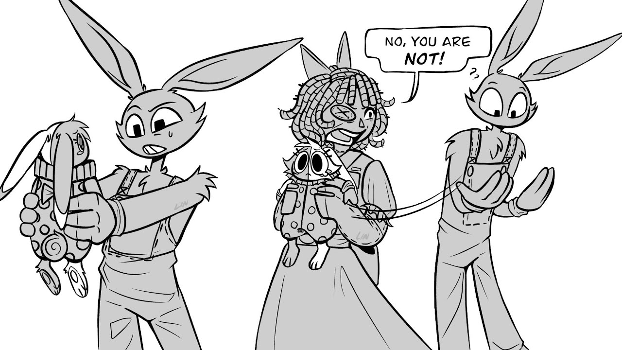 Jax Becomes A Father!👨‍🍼🍼The Amazing Digital Circus Comic Dub 