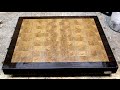 Oak board walnut border Oak board walnut border