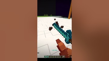 TRUE GLITCH SWORD #minecraft #glitch #op #gaming