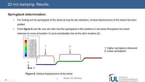 Abaqus Tutorial: Thermo-Mechanical Coupled Simulations & Hot Stamping #5