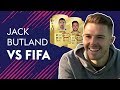 BUTLAND REACTS TO HAVING BETTER REFLEXES THAN BUFFON! | JACK BUTLAND VS FIFA 🔥🔥🔥