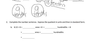 Grade 5 Module 1 Lesson 13 Exit Ticket