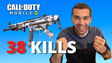 38 kills with the NEW QQ9 (MP5) — COD Mobile — Call of Duty Mobile