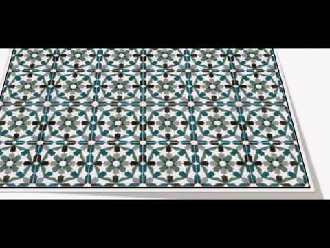 how to make cement tiles - YouTube