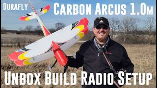 Durafly - Carbon Arcus - 1000mm - Unbox, Build, & Radio Setup