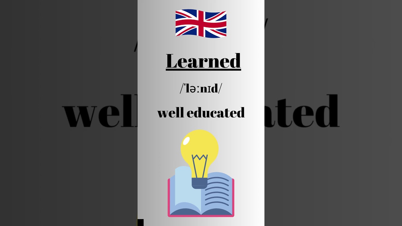 How to pronounce Learned in English-British Accent 