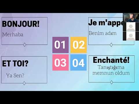 Temel Fransızca: Ders 2 - Kendini Tanıtma ve Selamlaşma