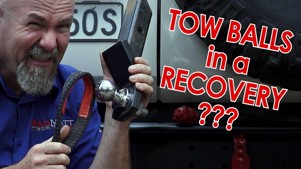 A Tow Ball is NOT an option in a 4x4 Recovery? FIND OUT WHAT GOES WRONG