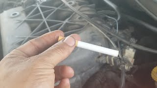 Como Encontrar Fugas De Vacío Con Un Cigarro