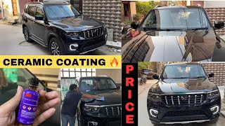 FINALLY 3M CERAMIC COATING ON SCORPIO N 2023 🔥 - Bilkul mirror effect agya 🔥