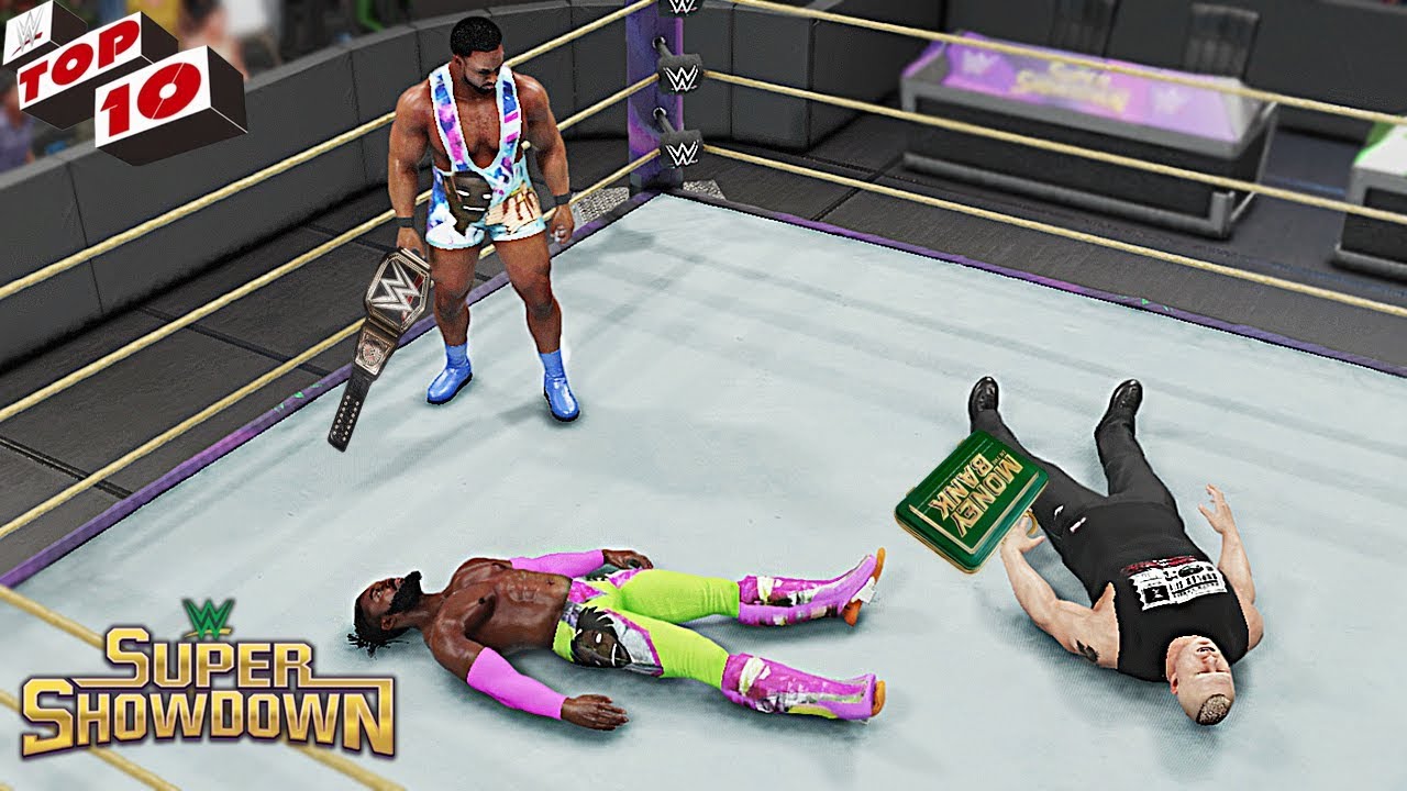 WWE Top 10 Super ShowDown 2019 Predictions! (WWE 2K19)