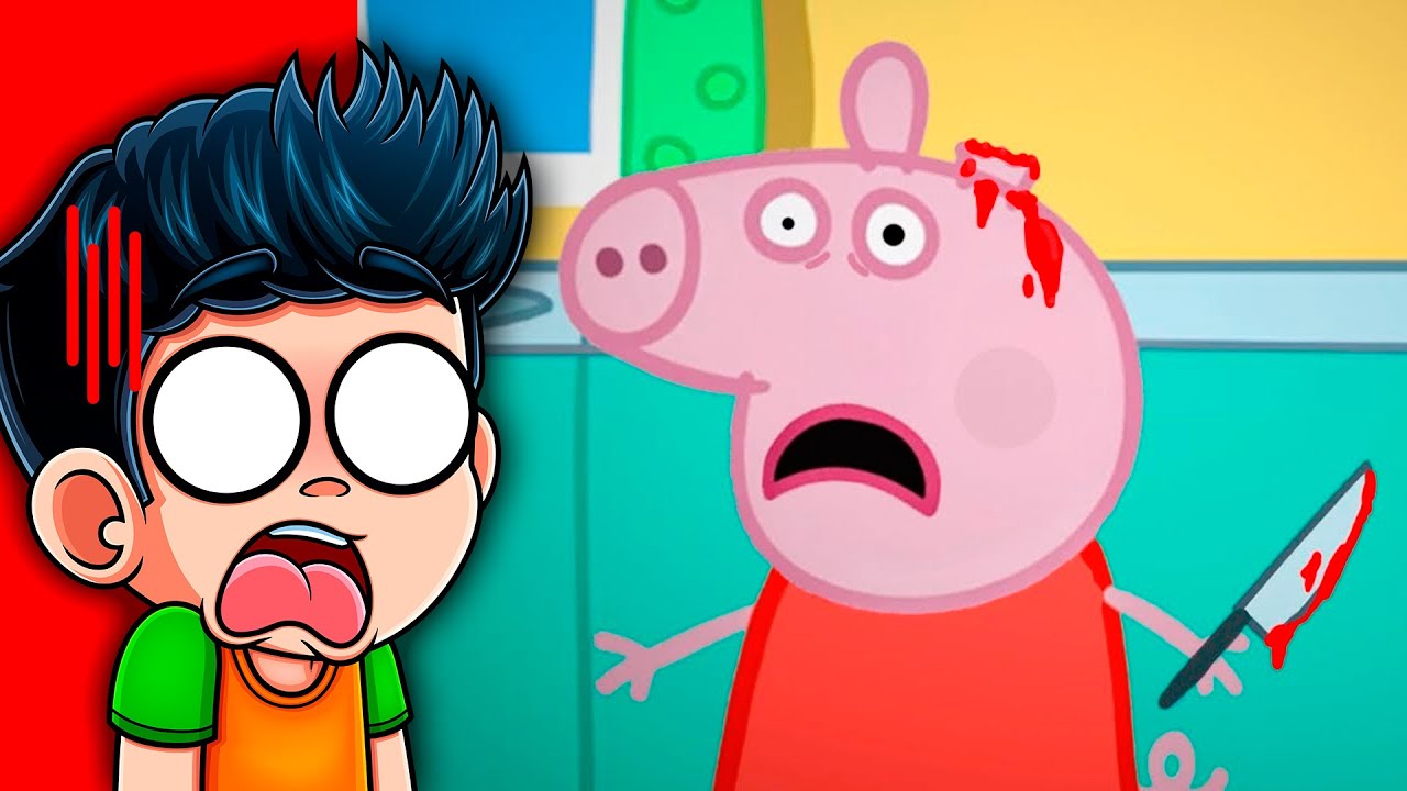 PEPPA HISTORIAS DE MIEDO | Jondres Gc REACCIONA a Peppa Pig 🐽
