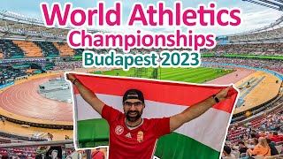 We went to the WORLD ATHLETICS CHAMPIONSHIPS BUDAPEST 2023 | vlog #wabudapest23 #budapest2023