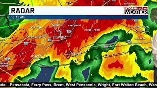 Stormtracker Alert With Level 3 Out Of 5 For Risk Zone Across Gulf Coast