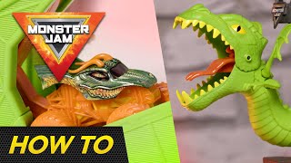 Monster Jam Dueling Dragon Playset - How to Defeat the Dragon!