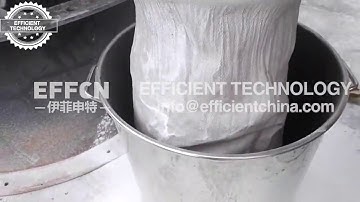 Centrifugal Sifter for sieving baobab flour at food manufacturing company