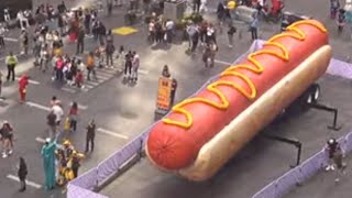 Come check out the World's Largest Hotdog 🌭 in Times Square. Very Cool 😎