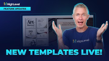 New Templates inside HighLevel Are Live!