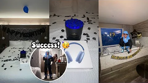 Surprising My Boyfriend For His 19th Birthday