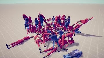 TABS | Peasant Vs Halfling!! | The 2 Most Weakest Units Vs Each Other!!  | The Peasant Is So Weak!!!