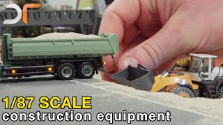 construction equipment - scale 1/87