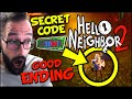 Hello neighbor 2 alpha 1  secret code  good ending full solution  gameplay