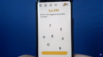 Enter the biggest possible number Brain Out