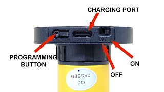 Programming Tubular Motor with rechargeable Battery