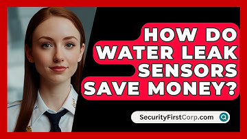 How Do Water Leak Sensors Save Money? - SecurityFirstCorp.com