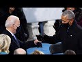 President Joe Biden Greets Obama With Fist Bump at Inauguration