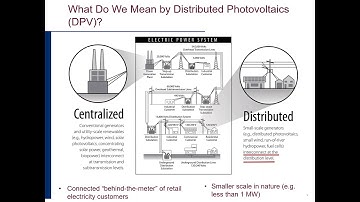 Building Blocks for Distributed PV Deployment, Part 1: Goals, Definitions and Compensation
