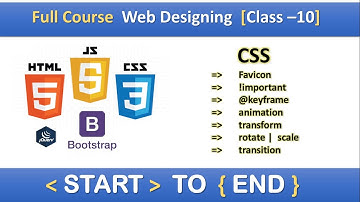Creating Animation and Keyframes | Part #10 | Transition and Transfrom | Css Tutorial In hindi