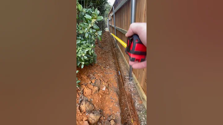 The water MUST GO ! #shorts #drainage #tips #diy #project #work #smart #landscaping #technique