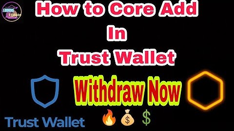 Satoshi Core Add in Trust Wallet💲