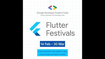 Flutter Festival IIT Goa: Session V