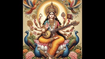 How to use svg file to draw image of maa saraswati using python turtle graphics.