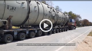 Boxco Logistics handled heavylift packages Amid the Covid-19 Disruption