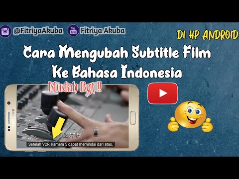 Video: Cara Menukar Bahasa Dalam Filem